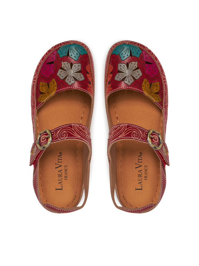 Laura Vita Sandalen Laura Vita Biscuit 23 Rot