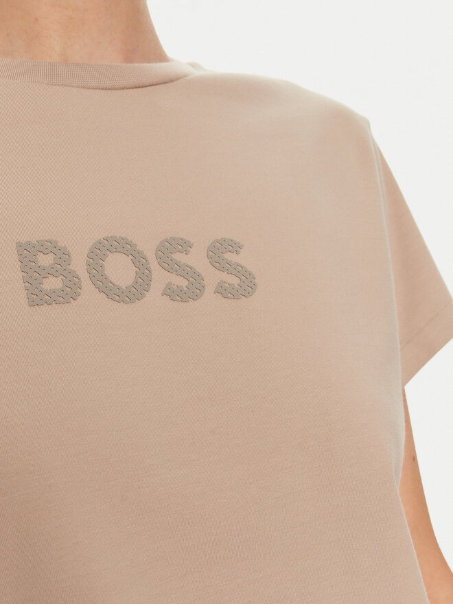 BOSS Boss T-Shirt 50527303 Beige Relaxed Fit