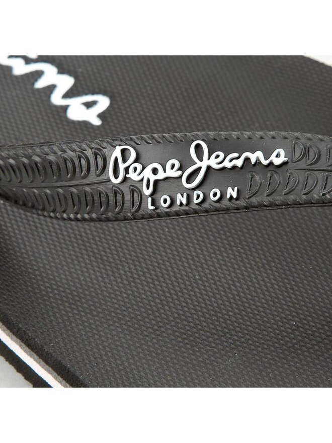 Pepe Jeans Джапанки Pepe Jeans Swimming 2.0 PMS70035 Черен