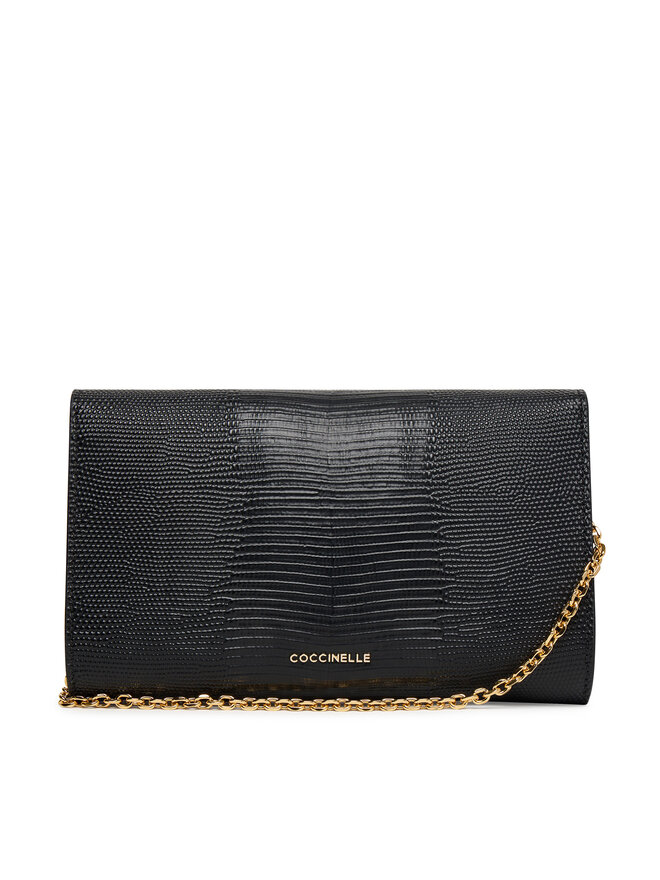 Coccinelle Handtasche Coccinelle Tod Coccinellenikla Lizard E1 TOD 15 01 01 Schwarz
