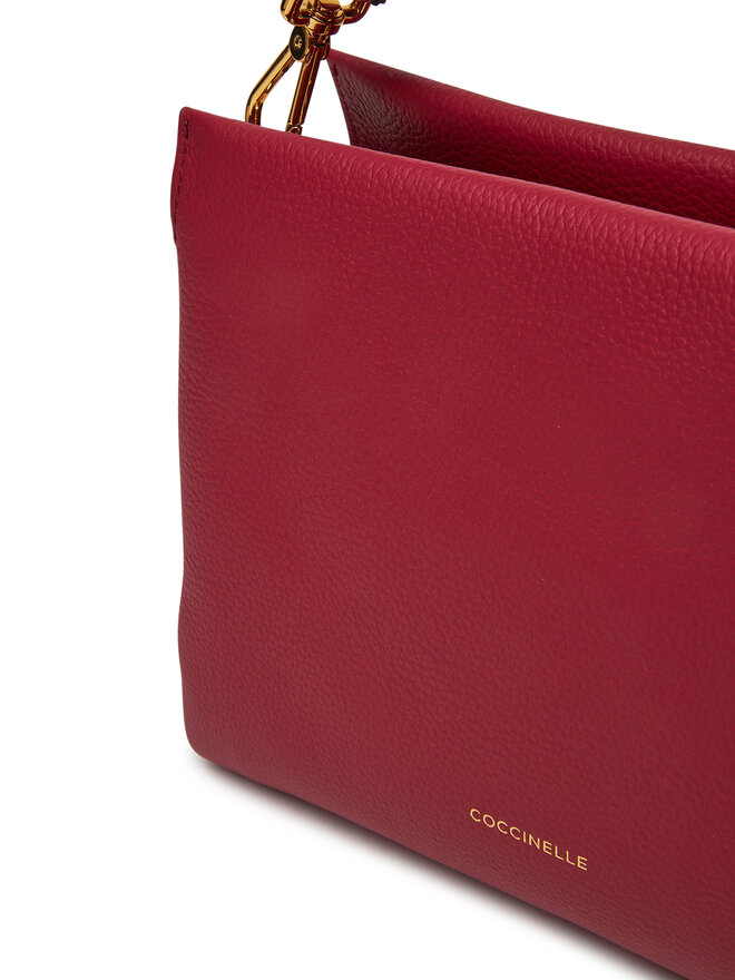 Coccinelle Handtasche Coccinelle M50 Boheme Grana Double E1 M50 58 01 01 Dunkelrot