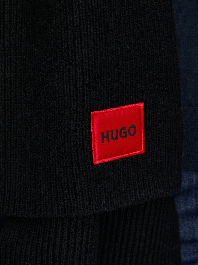 HUGO Šál Hugo Saffa 50502605 Černá