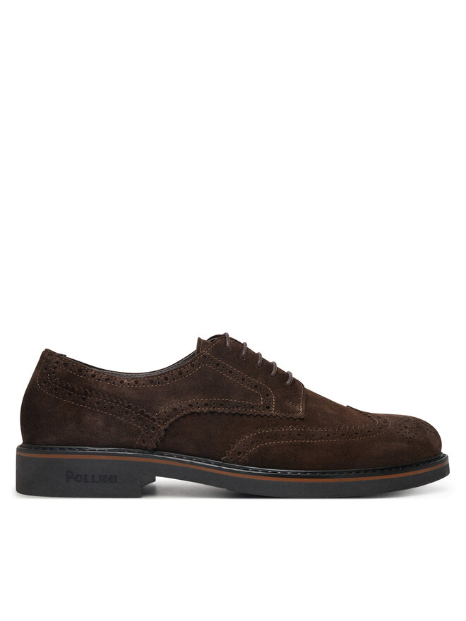 Pollini Półbuty Pollini SB10233G0MUB0301 Brązowy