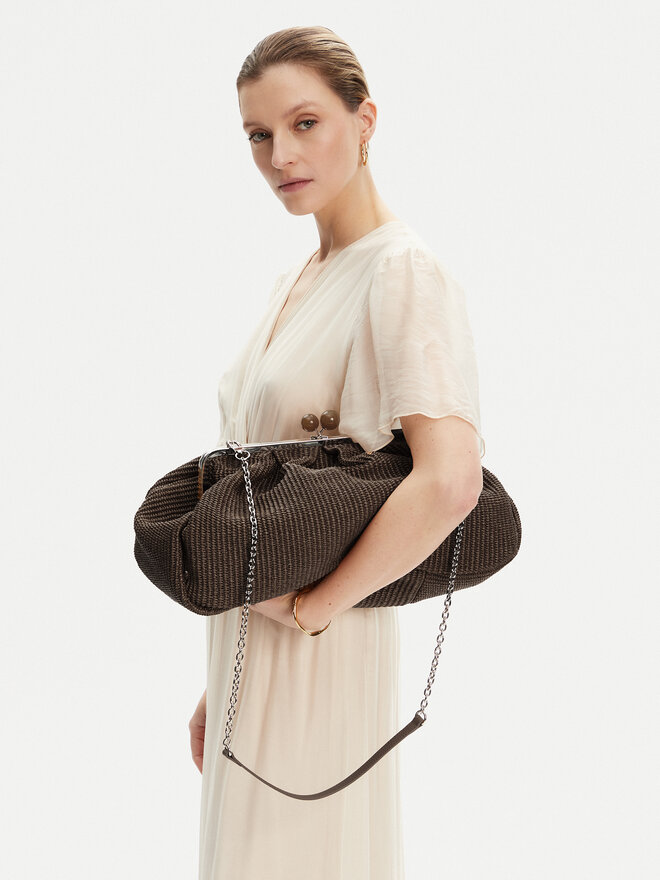 Weekend Max Mara Ročna torba Weekend Max Mara Nabarro 2515511075650 Rjava