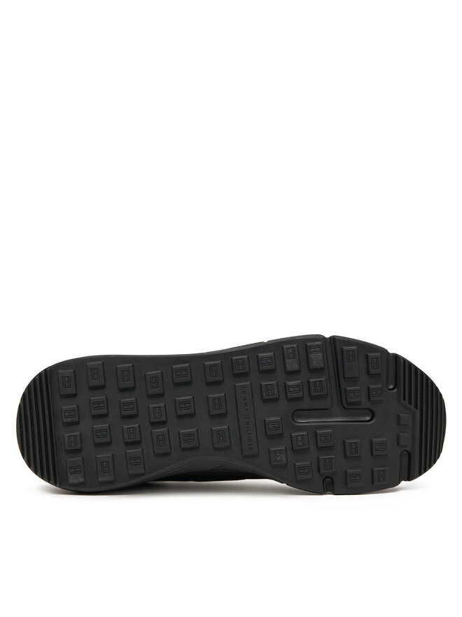 Tommy Hilfiger Αθλητικά Tommy Hilfiger Lightweight Modern Knit Runner FM0FM05326 Μαύρο
