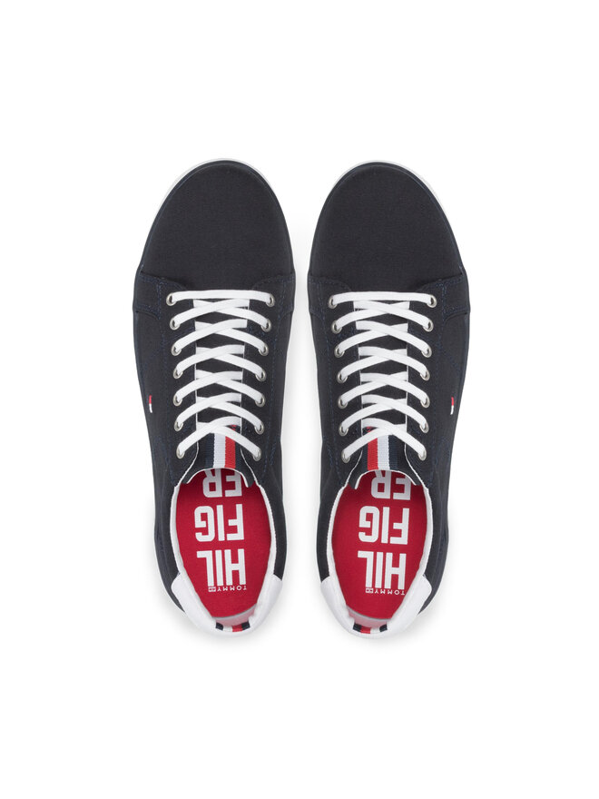 Tommy Hilfiger Teniși Tommy Hilfiger Harlow 1D FM0FM00596 Bleumarin