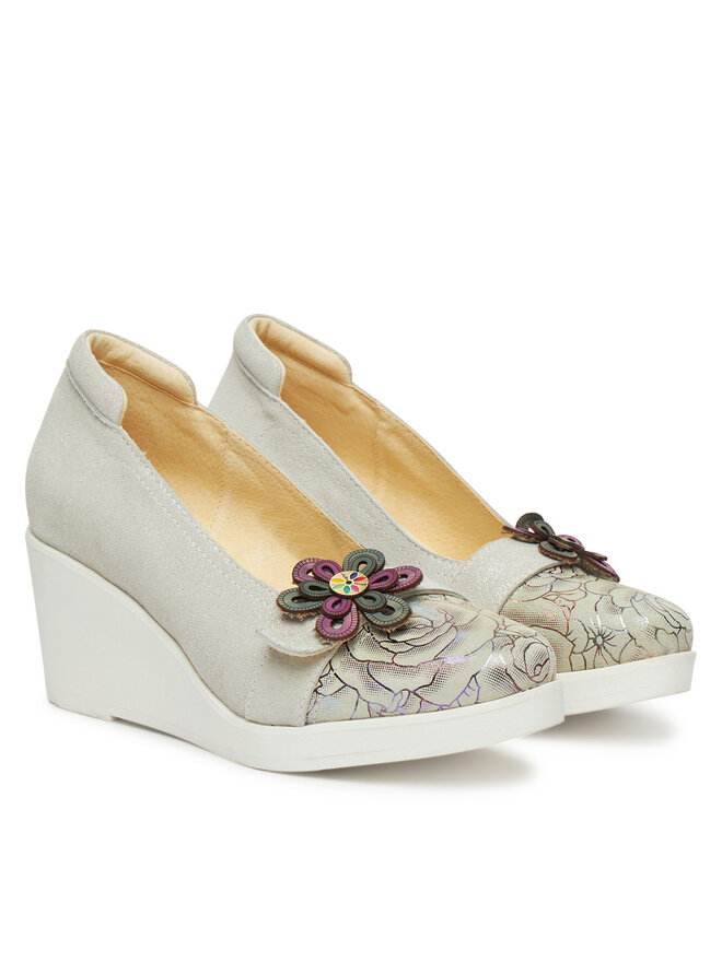 Laura Vita Zapatos hasta el tobillo Laura Vita Reyano 55 Blanco