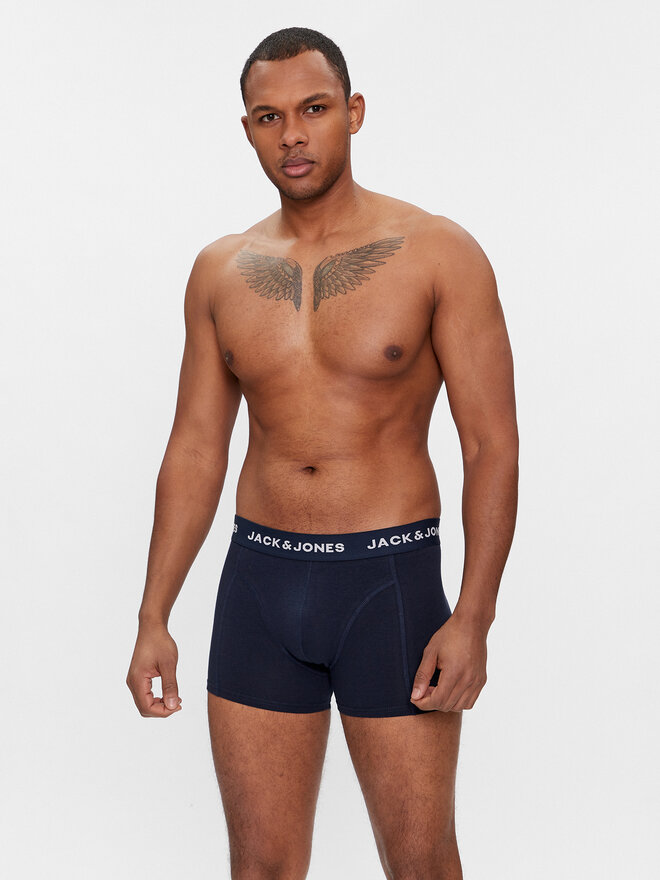 Jack&Jones Jack&Jones Набір з 3 пар боксерів 12171946 Cиній