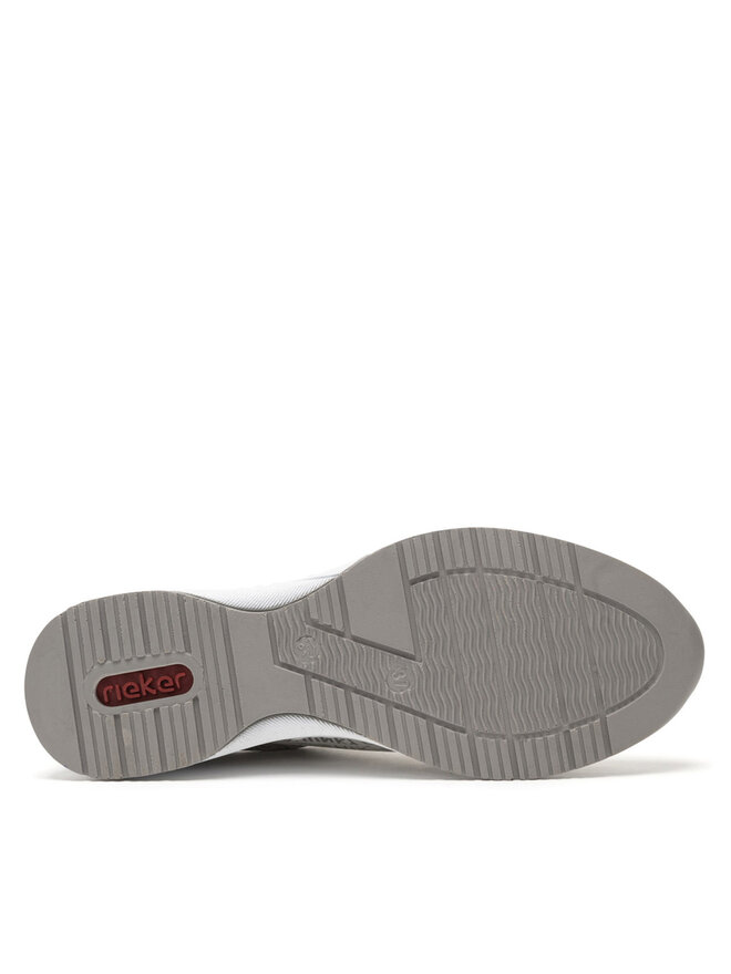 Rieker Pantofi Rieker N4316-90 Argintiu