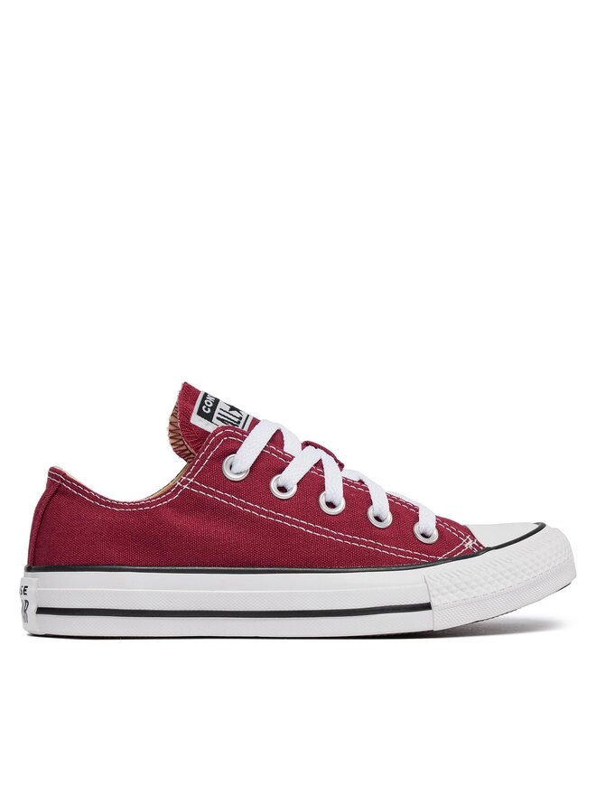 Converse burdeos bajas top