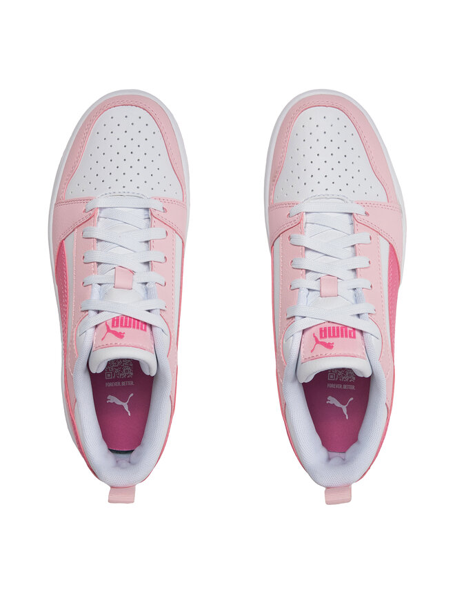 Puma Snīkeri Puma Puma Rebound V6 Lo Jr 393833 08 Balts