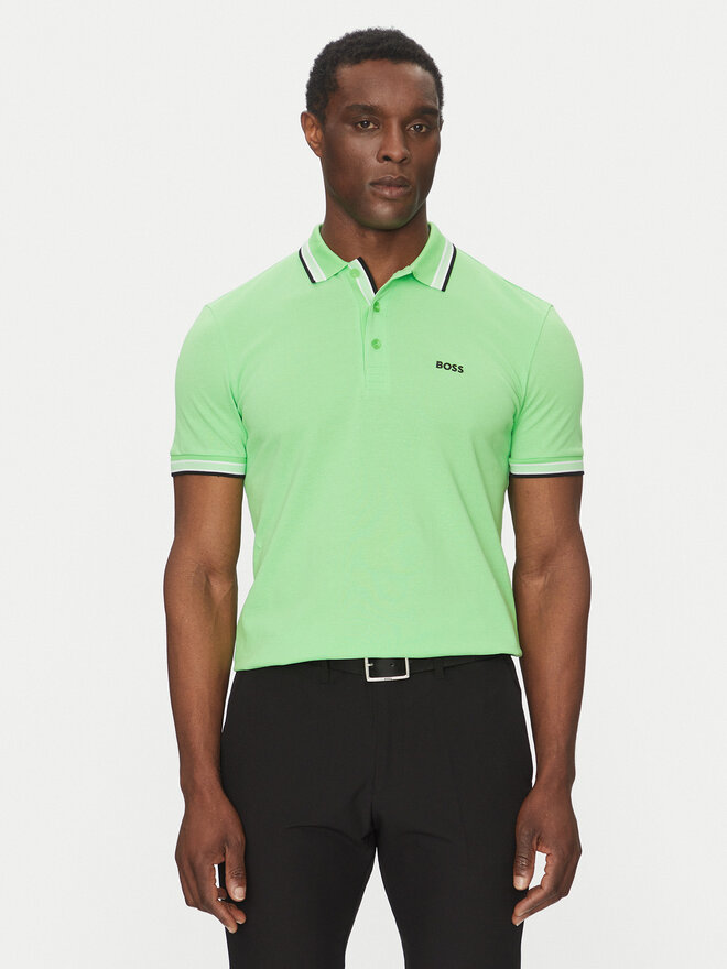 BOSS BOSS Поло Paddy 50469055 Зелений Regular Fit