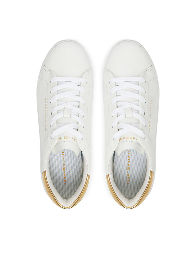 Tommy Hilfiger Sneakers Tommy Hilfiger Essential Platform Court Sneaker FW0FW08756 Weiß