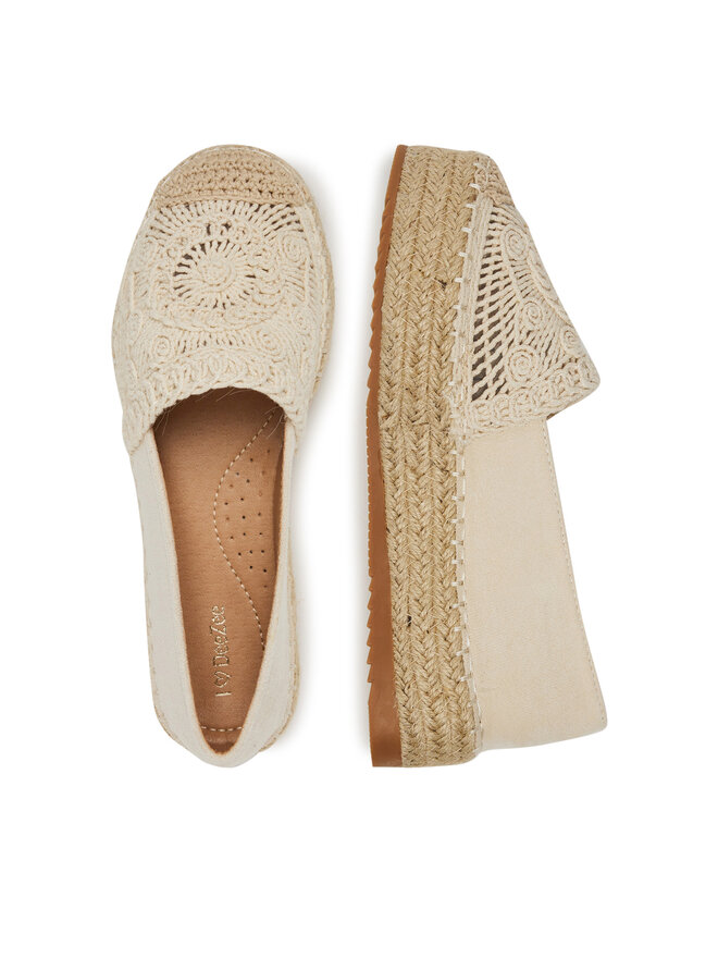 DeeZee Espadrilky DeeZee LE601-66 Béžová