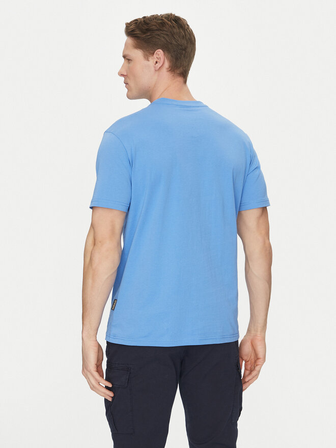Napapijri Napapijri Camiseta Salis NP0A4H8D Azul Regular Fit