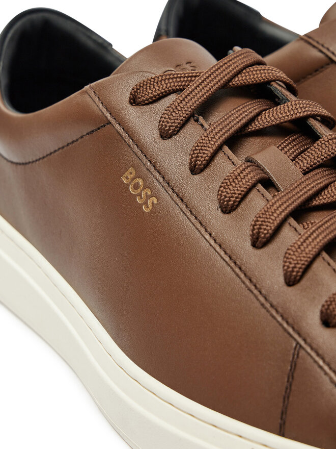 BOSS Sneakersy BOSS Kieran 50536480 Hnedá