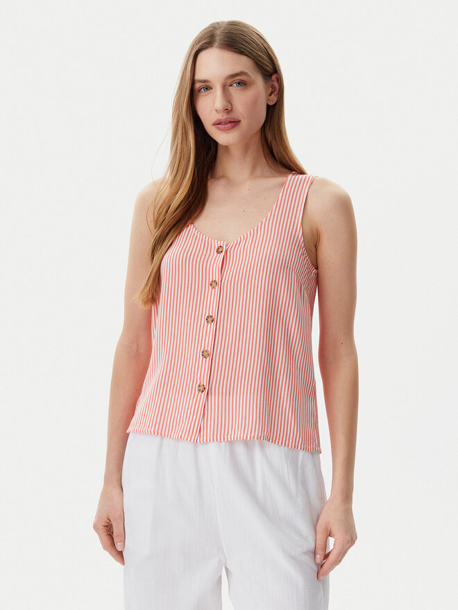 Vero Moda Vero Moda Top Bumpy 10325830 Rdeča Standard Fit