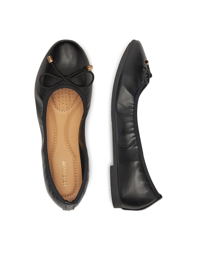 DeeZee Ballerinas DeeZee HF2018-715 Schwarz