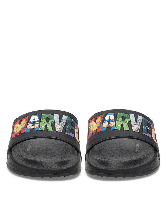 Avengers Pantoletten Avengers CEO-AW25-340AVMV Schwarz