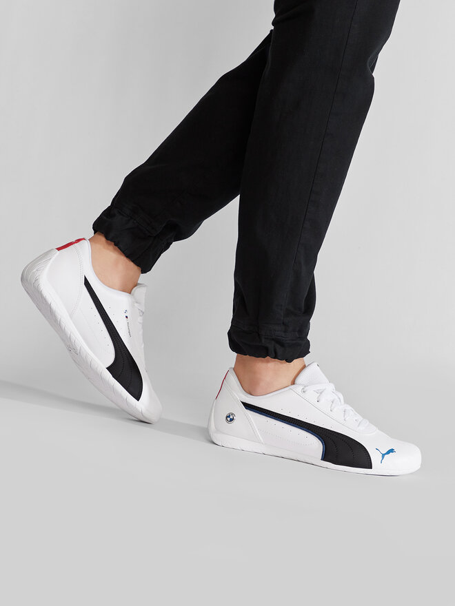 パ Sneakersy Puma BMW Mms Neo Cat 307309 02 Biały | eobuwie.com.pl
