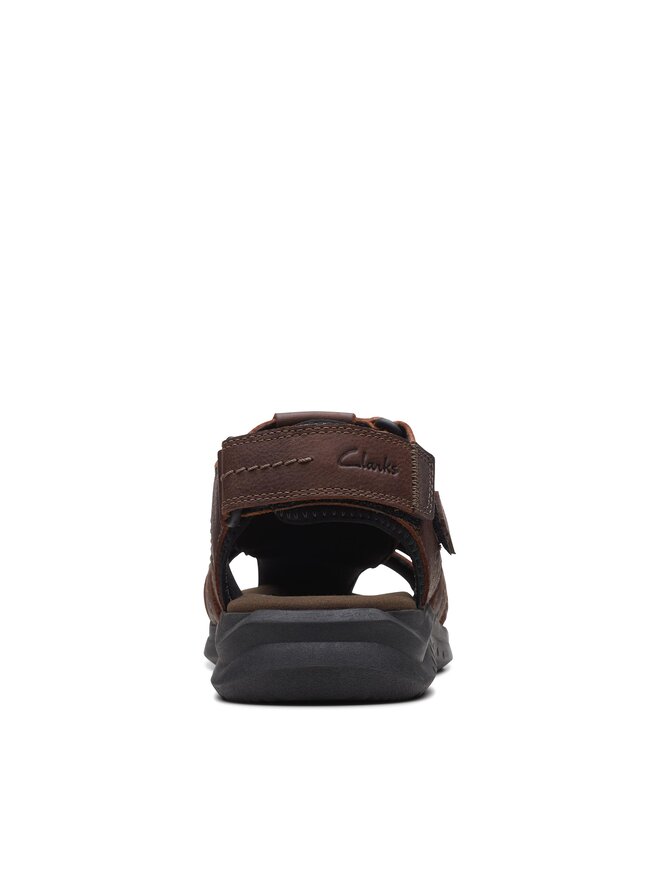 Clarks Sandalen Clarks Walkford Fish 26171794 Braun