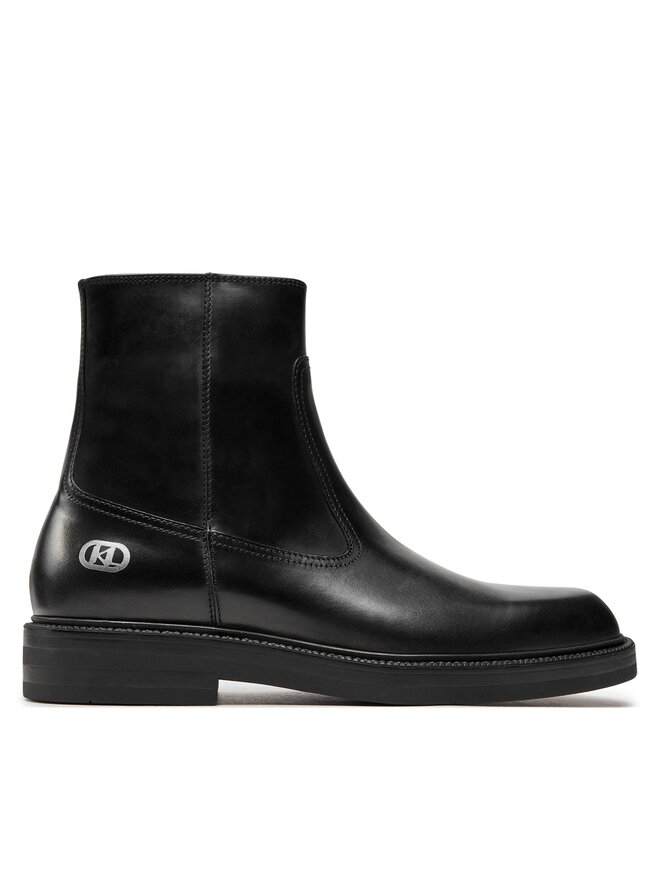 KARL LAGERFELD Kozačky KARL LAGERFELD KL11440 Černá