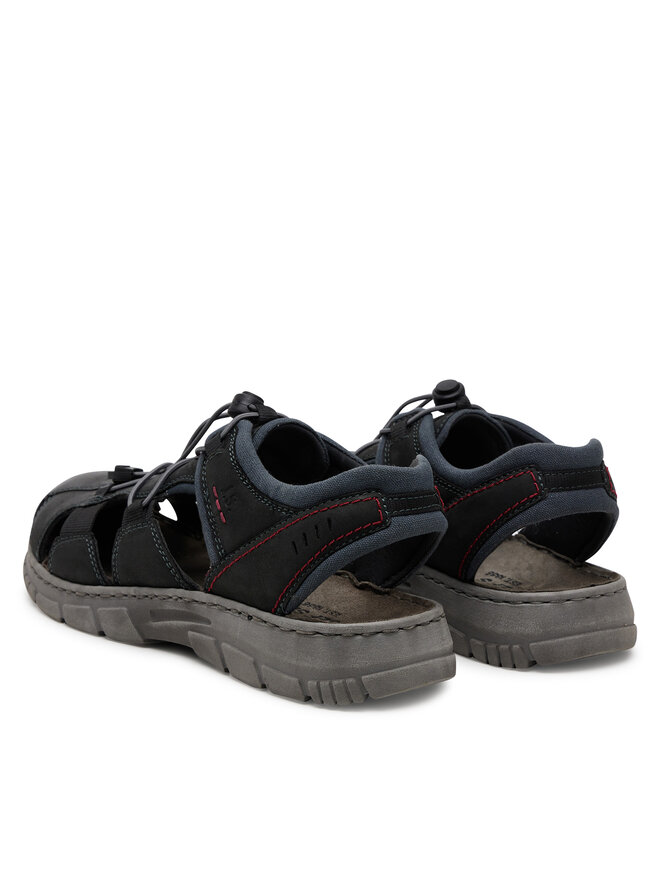 Josef Seibel Sandalen Josef Seibel Brendan 05 16805 Schwarz-Kombi 101