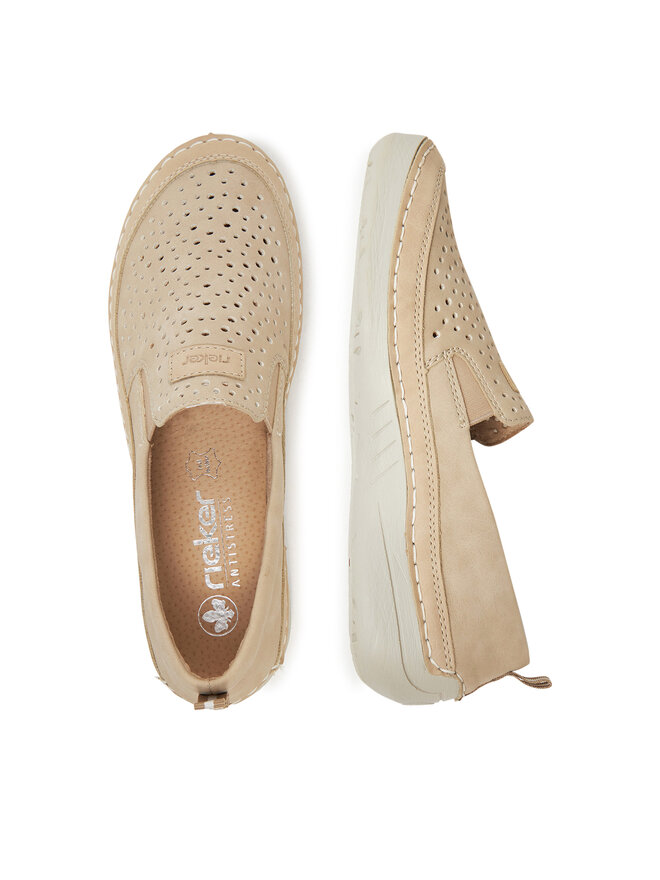 Rieker Halbschuhe Rieker 52551-62 Beige