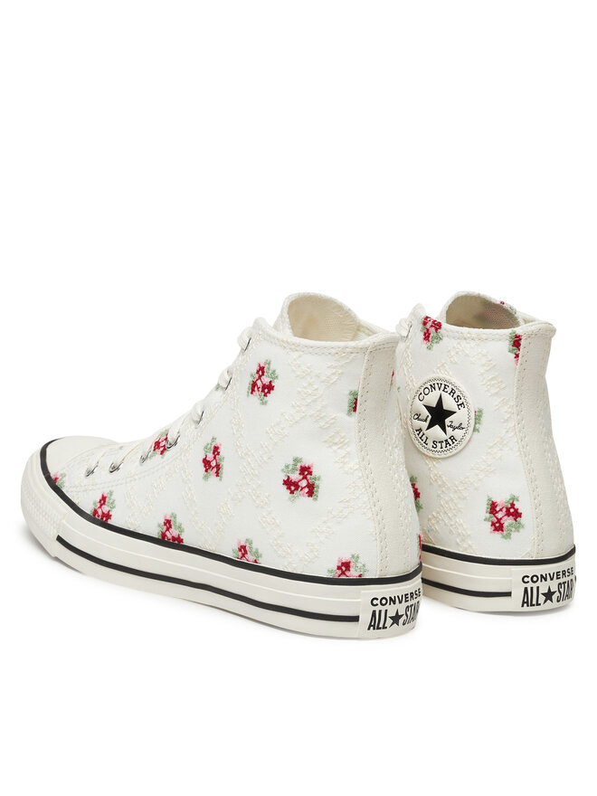Converse Trampki Converse Chuck Taylor All Star Vintage Embroidery A12635C Biały