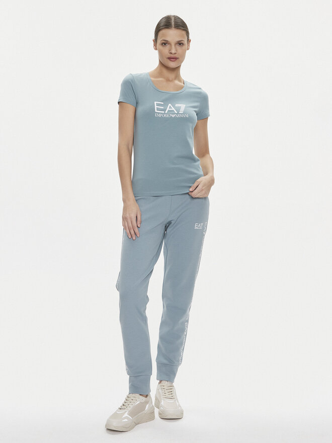 EA7 Emporio Armani EA7 Emporio Armani Футболка 8NTT66 TJFKZ 1533 Голубий Slim Fit