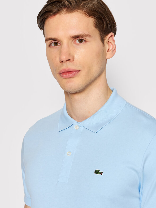 Lacoste Lacoste Poloshirt DH2050 Blau Regular Fit