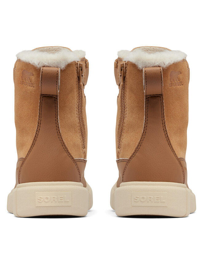 Sorel Μπότες Χιονιού Sorel Youth Explorer III Lace Wp 2088512253 Καφέ