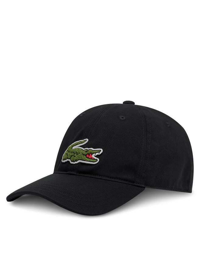 Lacoste Шапка с козирка Lacoste RK3186 Черен