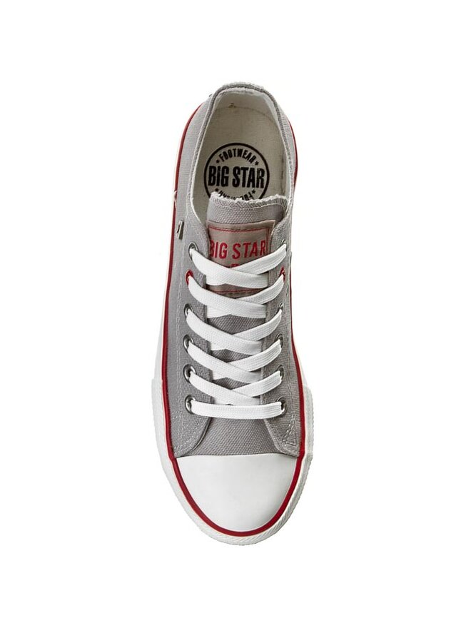 Big Star Shoes Кеди Big Star Shoes T274029 Сірий