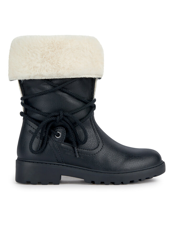 Geox Ботуши Geox J Casey Girl B Abx J367ZA 000BU C9999 D Черен