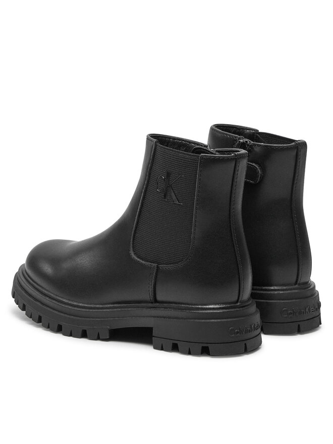 Calvin Klein Jeans Ботильйони Calvin Klein Jeans Chelsea Boot V3X5-81097-1355 M Чорний