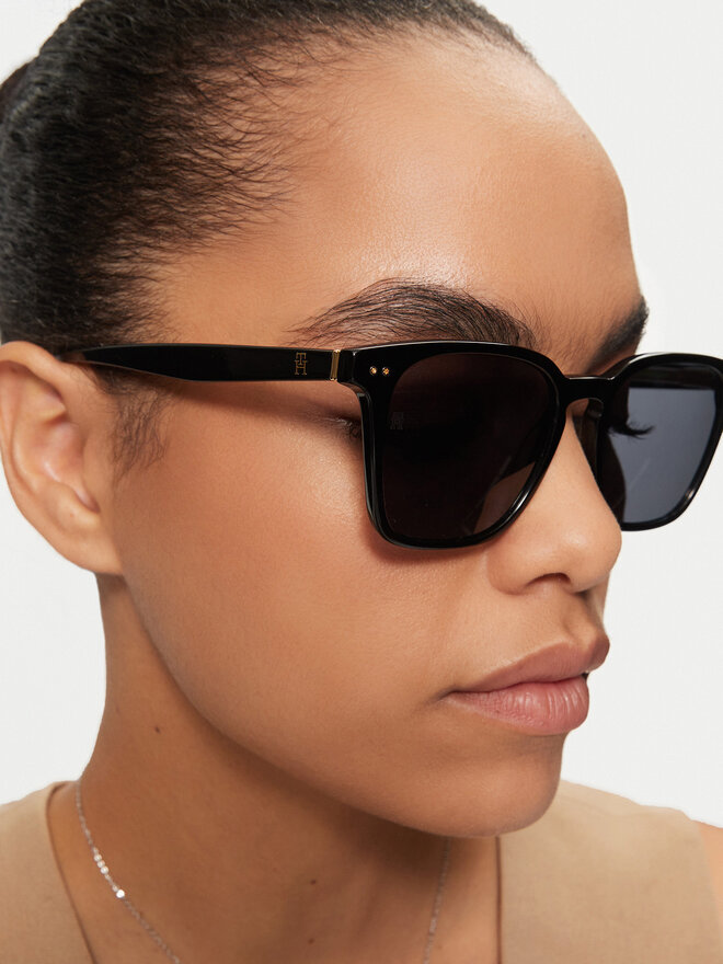 Tommy Hilfiger Saulesbrilles Tommy Hilfiger 2158/S Melns