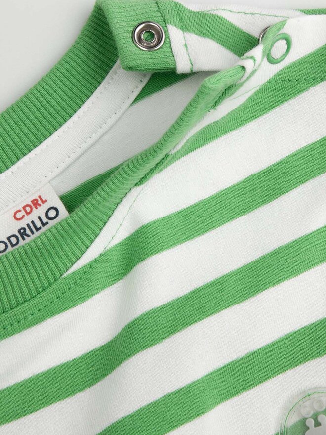 Coccodrillo Coccodrillo Camiseta WC4143201UWN Verde Regular Fit