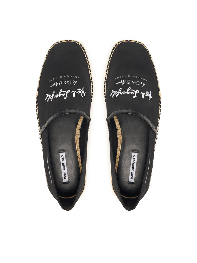 KARL LAGERFELD Espadrilles KARL LAGERFELD KL70126 Schwarz