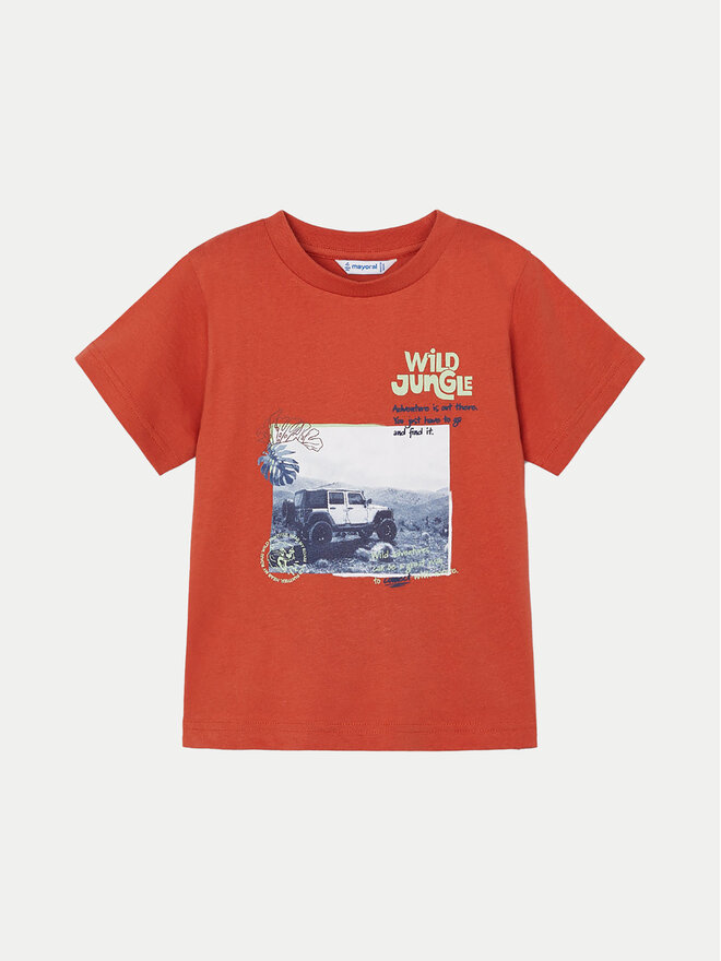 Mayoral Mayoral Camiseta 03010 Rojo Regular Fit