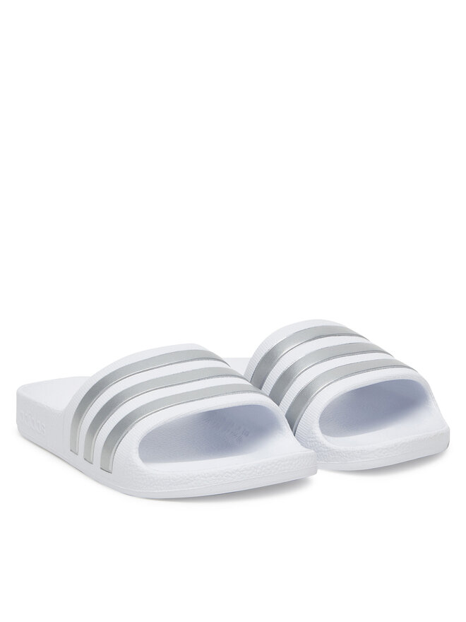adidas Şlapi adidas adilette Aqua K F35555 Alb