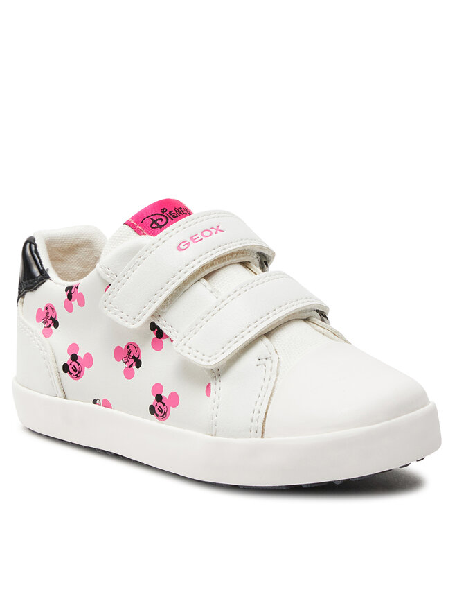 Geox Plátěnky Geox B Kilwi Girl B45D5D 08554 C1441 S Bílá