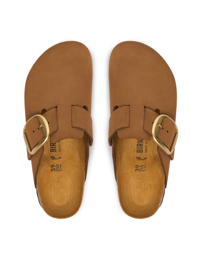 Birkenstock Pantoletten Birkenstock Boston Big Buckle Tonal 1032949 Orange
