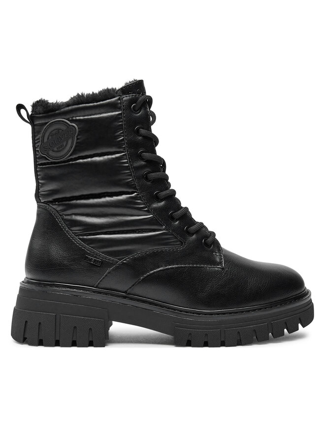 s.Oliver Schnürstiefeletten s.Oliver 5-26243-43 Schwarz