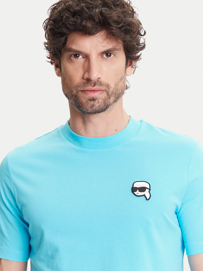 KARL LAGERFELD KARL LAGERFELD Camiseta 755710 552224 Azul Regular Fit