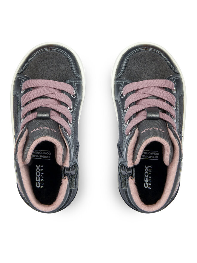 Geox Сникърси Geox B Kilwi Girl B36D5B 022NF C1377 M Сив