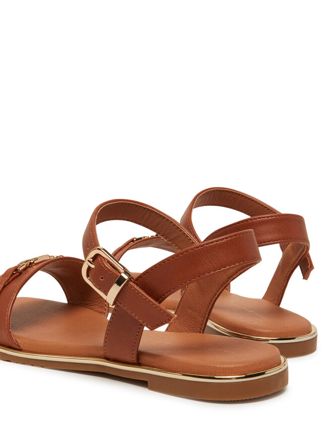 Tommy Hilfiger Sandále Tommy Hilfiger T3A2-33778-0326 S Hnedá