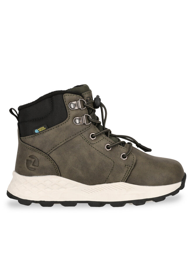 ZigZag Trapper stila apavi ZigZag Jurat Kids Boot WP Z234121 Zaļš