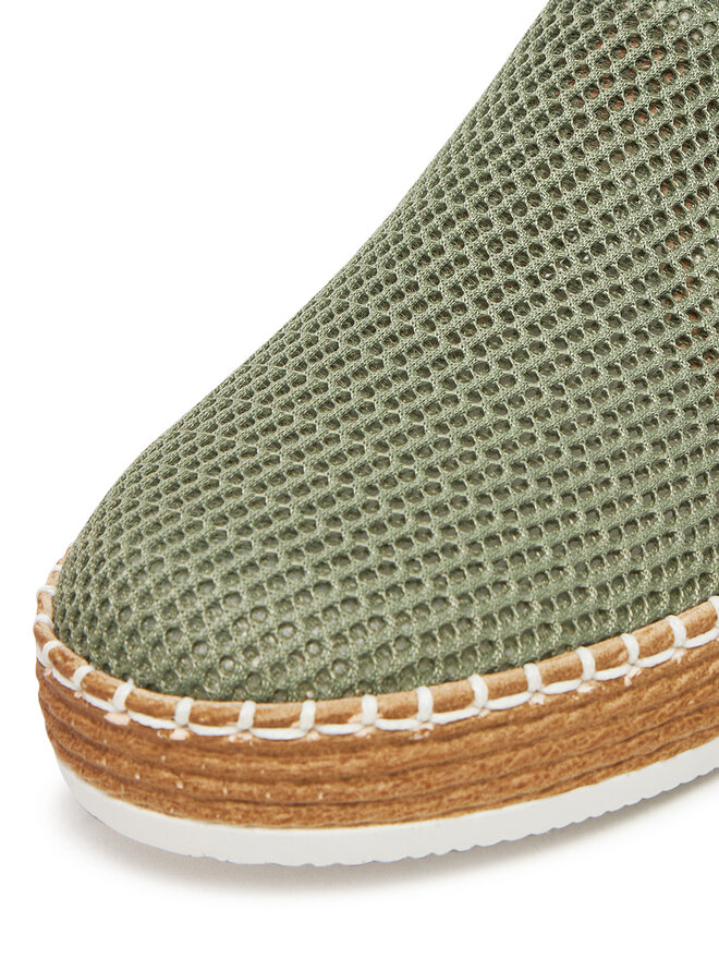 Rieker Halbschuhe Rieker L7873-52 Grün