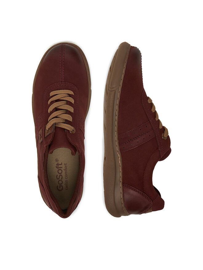 Go Soft Halbschuhe Go Soft CEO-WI23-YUMA-03 Dunkelrot